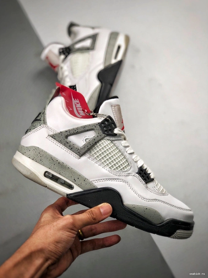 Rep Onekick 4 Cement (nike) OG Air White Jordan 840606-192 0717